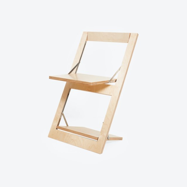 Fläpps Folding Chair - Birch clear