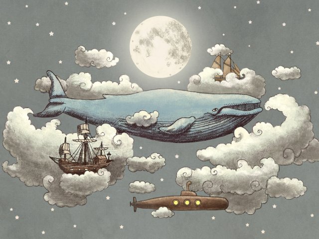 Ocean Meets Sky Original - décoration murale en ligne - Photowall