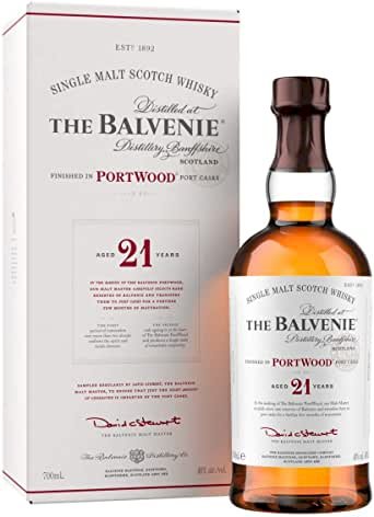 Balvenie 21 Ans Portwood Single Malt Whisky 70 cl