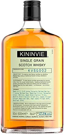 Kininvie Single Grain Scotch Whisky 47.8° 0.5L