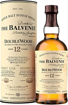 The Balvenie 12 Years Old Doublewood Single Malt Scotch Whisky 70 cl