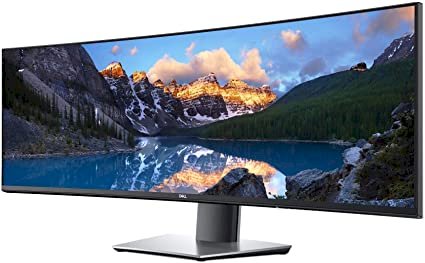 Dell U4919DW écran Plat de PC 124,5 cm (49") 4K Ultra HD LED Incurvé Argent