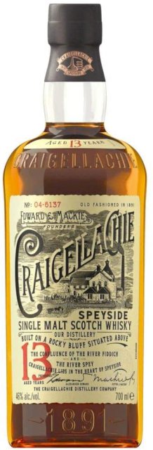 Craigellachie 13 ans Old Single Malt Whisky 70 cl