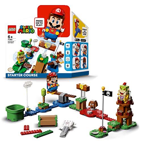 LEGO 71360 Pack de démarrage Aventures Super Mario - Jouet interactif - Jeu de construction incluant la figurine