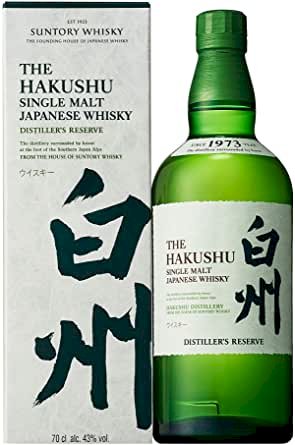 Suntory Hakushu Distiller's Reserve Single Malt Whisky Japonais, 70 cl