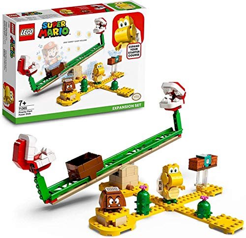 LEGO 71365 Super Mario Jeu de construction - Ensemble d'Extension La balance de la Plante Piranha