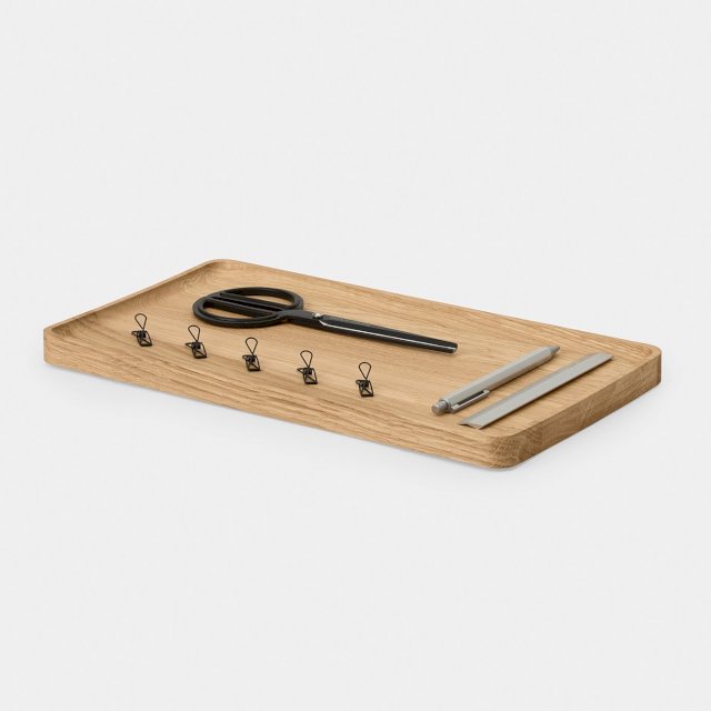 Catchall Tray - solid wood desk tray