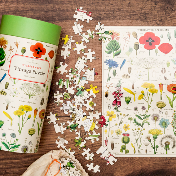 Cavallini & Co. jigsaw puzzle - Fleurs sauvages