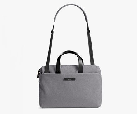 Slim Work Bag: Messenger Laptop Bag With Removable Strap