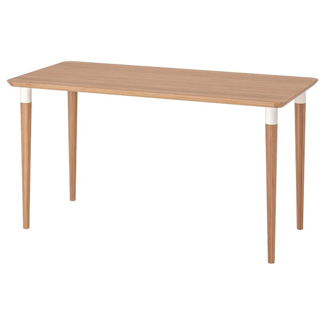 HILVER Table - bambou 140x65 cm